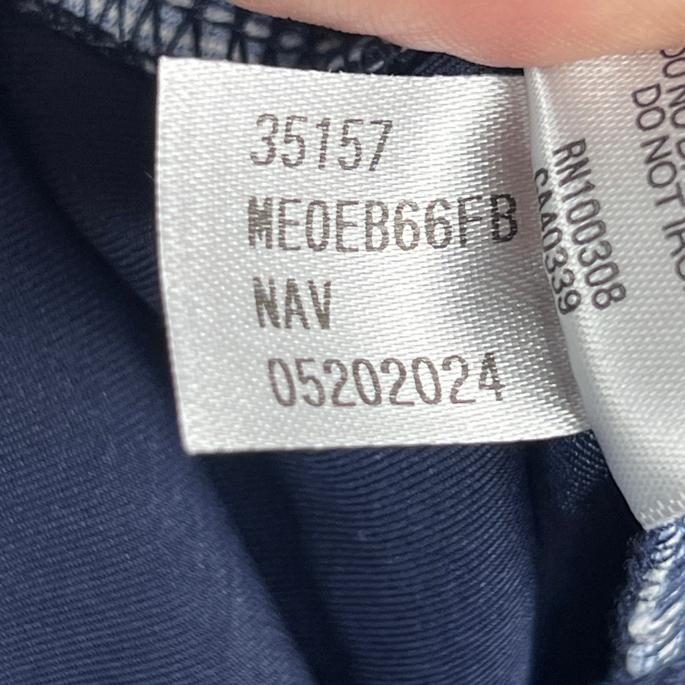 Peter Millar EB66 Performance Five-Pocket Pants Mens 40x32 Navy Blue ME0EB66FB - Picture 11 of 14